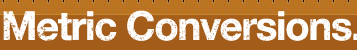 Metricconversion